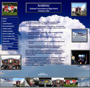 NAHSAC Web page